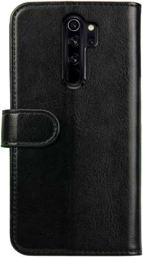 Rosso Element Xiaomi Redmi Note 8 Pro Hoesje Book Cover Zwart afbeelding 2
