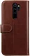 Rosso Element Xiaomi Redmi Note 8 Pro Hoesje Book Cover Bruin afbeelding 2
