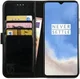 Rosso Element OnePlus 7T Hoesje Book Cover Zwart afbeelding 1