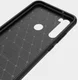 Xiaomi Redmi Note 8 Geborsteld TPU Hoesje Zwart afbeelding 8