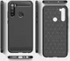 Xiaomi Redmi Note 8 Geborsteld TPU Hoesje Zwart afbeelding 9