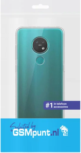 Nokia 6.2/Nokia 7.2 Hoesje Dun TPU Transparant afbeelding 3