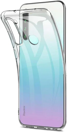 Xiaomi Redmi Note 8 Hoesje Dun TPU Transparant afbeelding 1