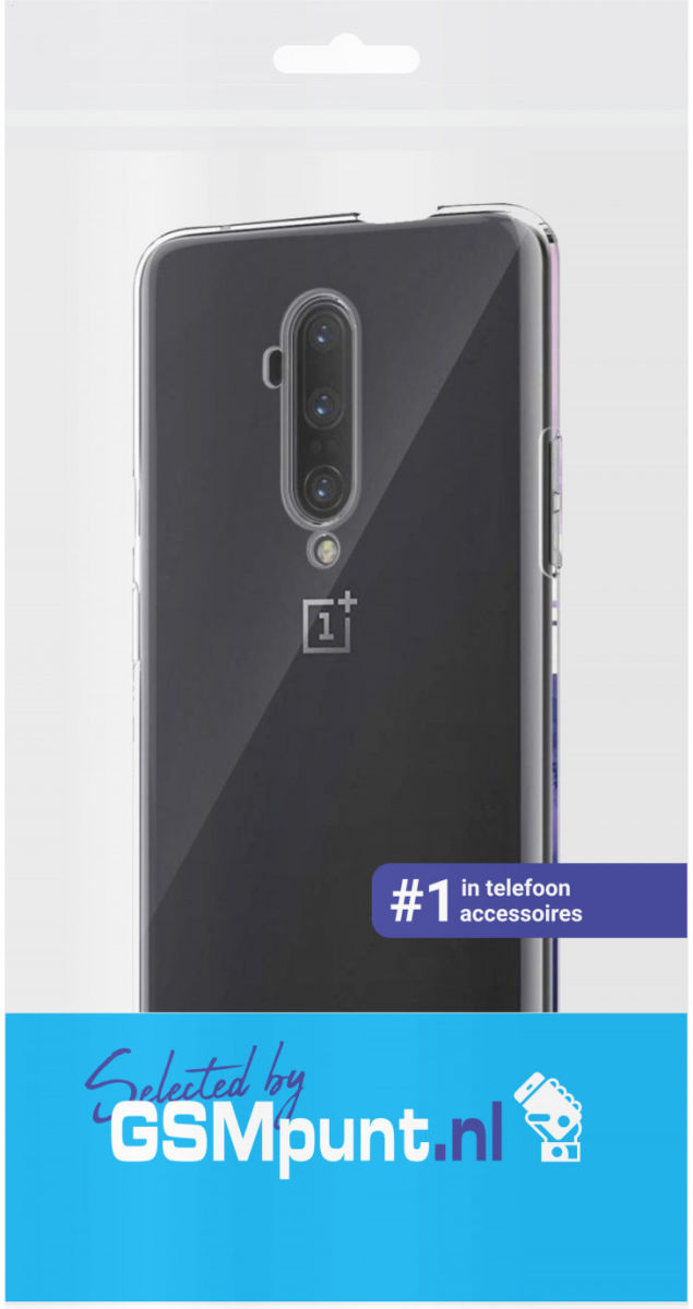OnePlus 7T Pro Hoesje Dun TPU Transparant afbeelding 3