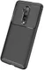 OnePlus 7T Pro Siliconen Carbon Hoesje Zwart afbeelding 6