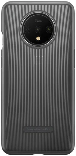 OnePlus 7T Cushion Hoesje Grijs afbeelding 1