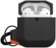 Urban Armor Gear Apple AirPods Hoesje Siliconen Zwart/Oranje afbeelding 1
