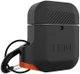 Urban Armor Gear Apple AirPods Hoesje Siliconen Zwart/Oranje afbeelding 9