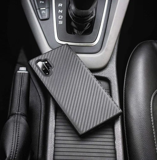 RhinoShield SolidSuit Samsung Galaxy Note 10 Plus Hoesje Carbon Zwart afbeelding 6