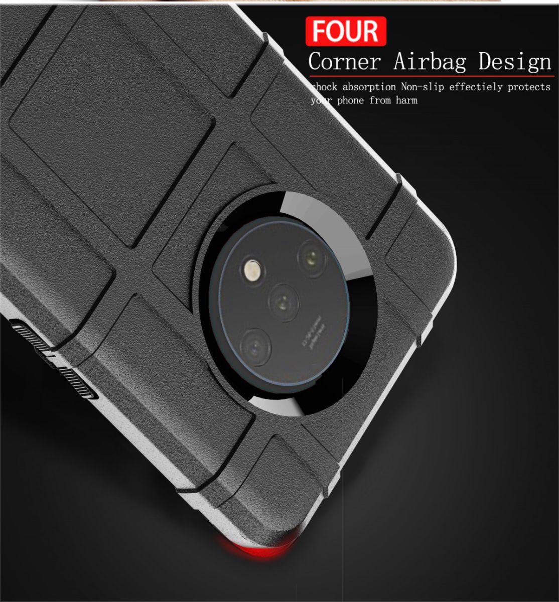 OnePlus 7T Anti-Shock TPU Backcover Zwart afbeelding 5