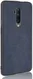 OnePlus 7T Pro Back cover met Lederen Coating Blauw afbeelding 2