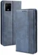 Google Pixel 4 Vintage Portemonnee Hoesje Blauw afbeelding 6