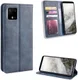 Google Pixel 4 Vintage Portemonnee Hoesje Blauw afbeelding 7