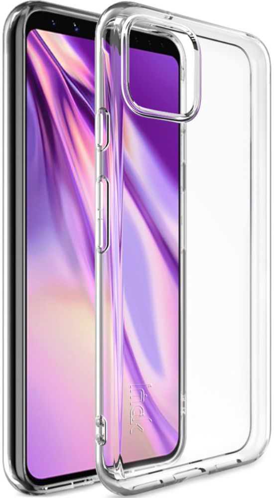 IMAK UX-5 Series Google Pixel 4 Hoesje Flexibel en Dun TPU Transparant afbeelding 1
