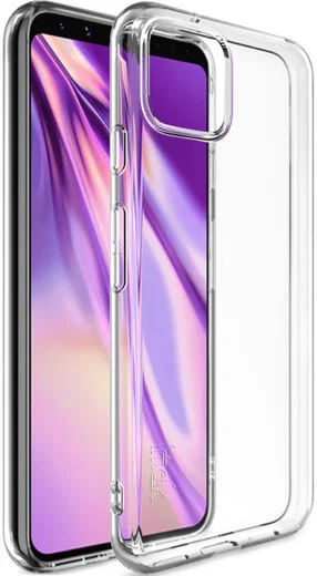 IMAK UX-5 Series Google Pixel 4 XL Hoesje Flexibel TPU Transparant afbeelding 1