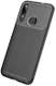 Motorola Moto E6s / E6 Plus Siliconen Carbon Hoesje Zwart afbeelding 4