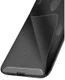 Motorola Moto E6s / E6 Plus Siliconen Carbon Hoesje Zwart afbeelding 6