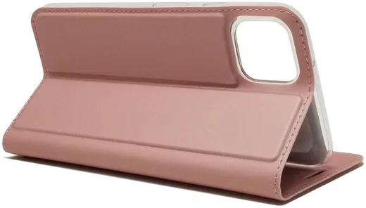 Google Pixel 4 Hoesje met Kaarthouder Roze Goud afbeelding 2