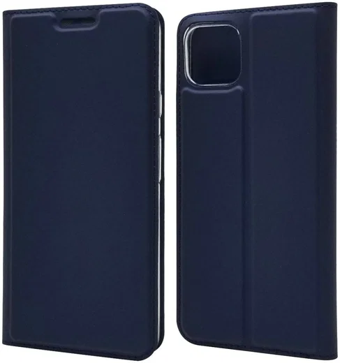 Google Pixel 4 Hoesje met Kaarthouder Blauw afbeelding 8