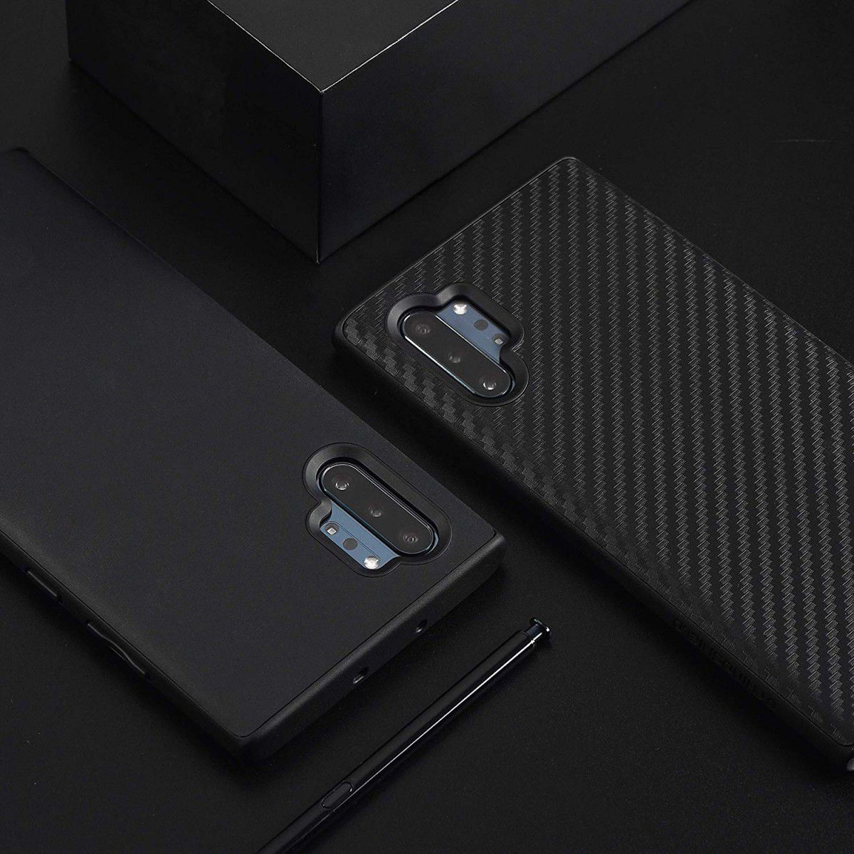 RhinoShield SolidSuit Samsung Galaxy Note 10 Hoesje Carbon Zwart afbeelding 6