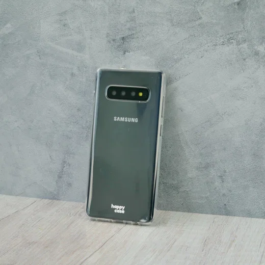 HappyCase Galaxy S10 Plus Flexibel TPU Hoesje Clear Print afbeelding 3
