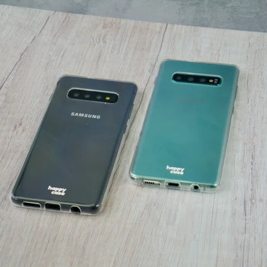 HappyCase Galaxy S10 Plus Flexibel TPU Hoesje Clear Print afbeelding 4