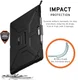 Urban Armor Gear Metropolis Microsoft Surface Pro X Hoes Zwart afbeelding 10