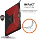 Urban Armor Gear Metropolis Microsoft Surface Pro X Hoes Magma afbeelding 10