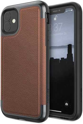 Raptic Prime Apple iPhone 11 Hoesje Bruin afbeelding 1