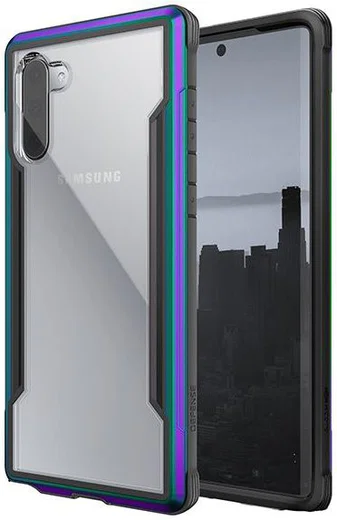 Raptic Shield Samsung Galaxy Note 10 Hoesje Transparant/Iridescent afbeelding 1