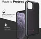 Raptic Lux Apple iPhone 11 pro max hoesje leather zwart afbeelding 8
