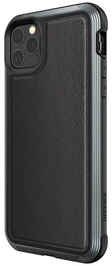 Raptic Lux Apple iPhone 11 pro max hoesje leather zwart afbeelding 2
