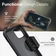 Raptic Lux Apple iPhone 11 pro hoesje leather zwart afbeelding 11