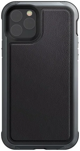 Raptic Lux Apple iPhone 11 pro hoesje leather zwart afbeelding 4