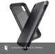 Raptic Lux Apple iPhone XS / X Hoesje Leather Zwart afbeelding 14