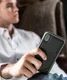 Raptic Lux Apple iPhone XS / X Hoesje Carbon Fiber Zwart afbeelding 4