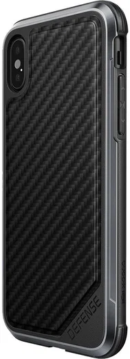 Raptic Lux Apple iPhone XS / X Hoesje Carbon Fiber Zwart afbeelding 9