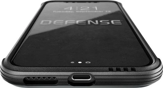 Raptic Lux Apple iPhone XS / X Hoesje Carbon Fiber Zwart afbeelding 10