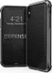 Raptic Lux Apple iPhone XS / X Hoesje Carbon Fiber Zwart afbeelding 1