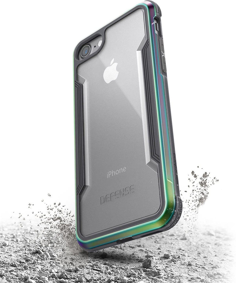 Raptic Shield Apple iPhone 8 / 7 Hoesje Militair Getest 3M Iridescent afbeelding 8