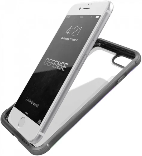Raptic Shield Apple iPhone 8 / 7 Hoesje Militair Getest 3M Iridescent afbeelding 5