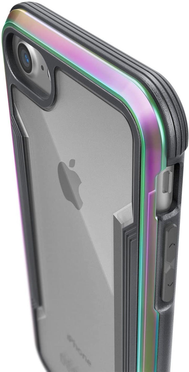 Raptic Shield Apple iPhone 8 / 7 Hoesje Militair Getest 3M Iridescent afbeelding 2