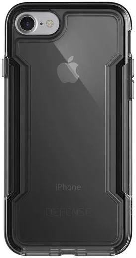 Raptic Clear iPhone 7/8/SE (2020/2022) Hoesje Transparant Zwart afbeelding 5