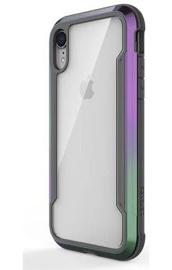 Raptic Shield Apple iPhone XR Hoesje Back Cover Transparant/Iridescent afbeelding 2