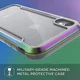 Raptic Shield Apple iPhone XR Hoesje Back Cover Transparant/Iridescent afbeelding 7