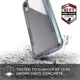 Raptic Shield Apple iPhone XR Hoesje Back Cover Transparant/Iridescent afbeelding 8