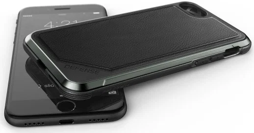 Raptic Lux Apple iPhone 7/8/SE 2020 Leren Hoesje Zwart afbeelding 6