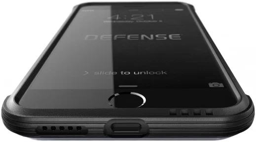 Raptic Lux Apple iPhone 7/8/SE 2020 Leren Hoesje Zwart afbeelding 8
