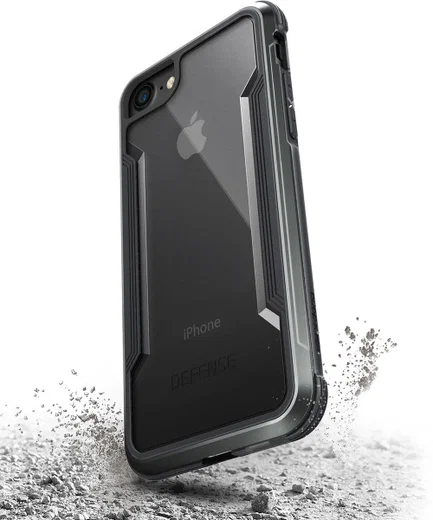 Raptic Shield iPhone SE (2022 / 2020) / 8 Hoesje Militair Getest Zwart afbeelding 7