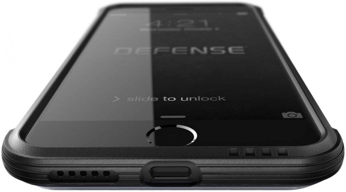 Raptic Shield iPhone SE (2022 / 2020) / 8 Hoesje Militair Getest Zwart afbeelding 5